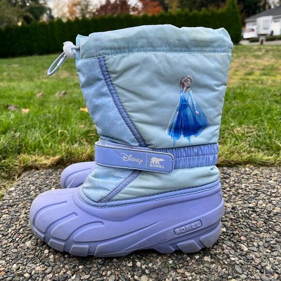 Sorel Snow Boots (Frozen) Girls/Women Size 6 - Picture 1 of 8